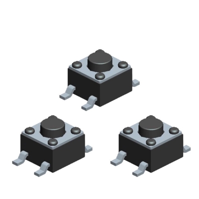 廠銷輕觸開關4.5*4.5*4.5貼片耐溫4腳貼片按鍵開關微型開關